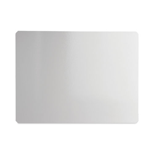 Double-Sided Dry Erase Lap Board, 12 x 9, White Surface, 24/Pack