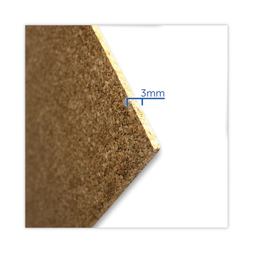 Image of Flipside Cork Roll, 96" X 48", 0.12" Thick, Brown Surface