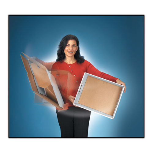 Image of Bankers Box® Stor/File Medium-Duty 100% Recycled Storage Boxes, Letter/Legal Files, 12" X 16.25" X 10.5", Kraft, 20/Carton