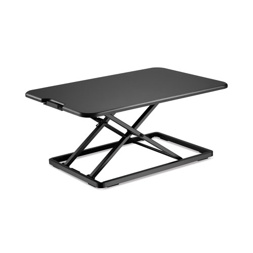 Image of Alera® Adaptivergo Single-Tier Sit-Stand Lifting Workstation, 26.4" X 18.5" X 1.8" To 15.9", Black
