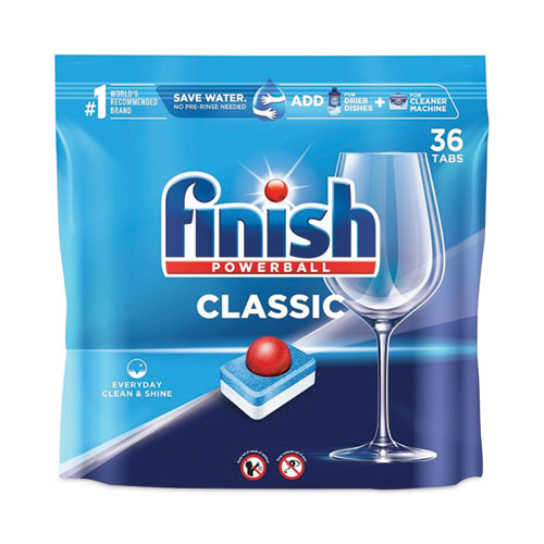 Finish 36-Count Classic Powerball Dishwasher Tabs - 20639