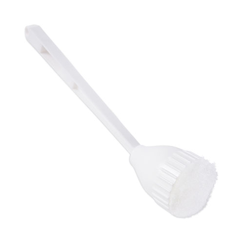 Image of Boardwalk® Cone Bowl Mop, 10" Handle, 2" Mop Head, White, 25/Carton
