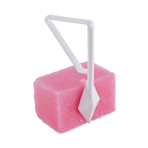 Image of Toilet Bowl Para Deodorizer Block, Cherry Scent, 4 oz, Pink, 12/Box