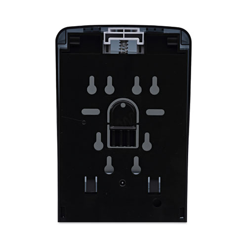 Image of Boardwalk® Bulk Fill Foam Soap Dispenser With Key Lock, 900 Ml, 5.25 X 4 X 12, Black Pearl