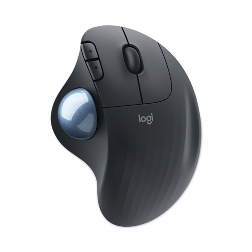 Image of Logitech® Ergo M575 Trackball, 32.8 Ft Wireless Range, Right Hand Use, Graphite
