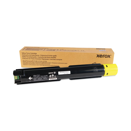 Image of Xerox® 006R01827 Extra High-Yield Toner, 21,000 Page-Yield, Yellow