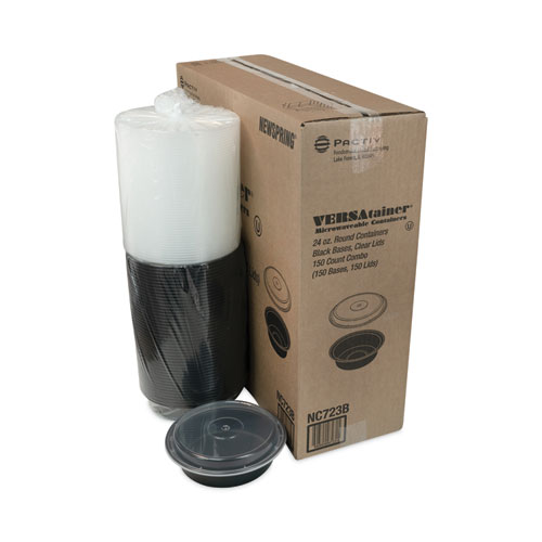 VERSAtainer® 24 oz. Round Container and Lid Combo