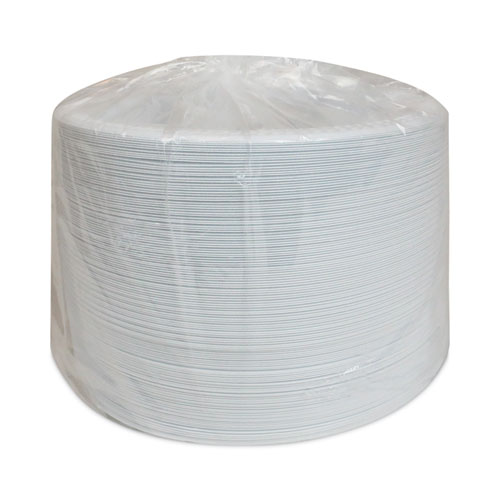 Image of Pactiv Evergreen Meadoware Impact Plastic Dinnerware, Plate, 6" Dia, White, 1,000/Carton