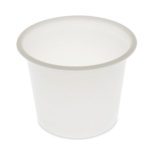Image of Plastic Portion Cup, 1 oz, Translucent, 200/Sleeve, 25 Sleeves/Carton