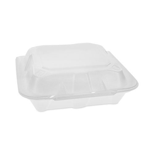 Pactiv Foam School Trays, 5-Compartment, 8.25 x 10.25 x 1, Black, 500/Carton