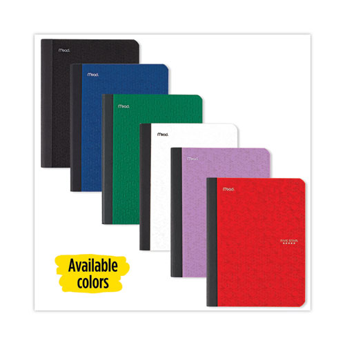 Five Star® Composition Book, Medium/College Rule, Randomly Assorted Cover Color, (100) 9.75 X 7.5 Sheets