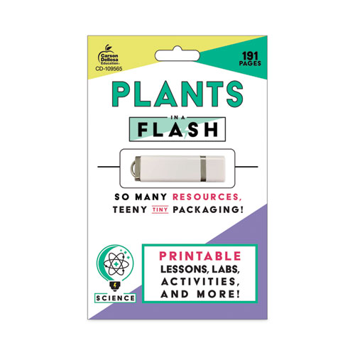 In a Flash USB, Plants, Ages 5-8, 191 Pages