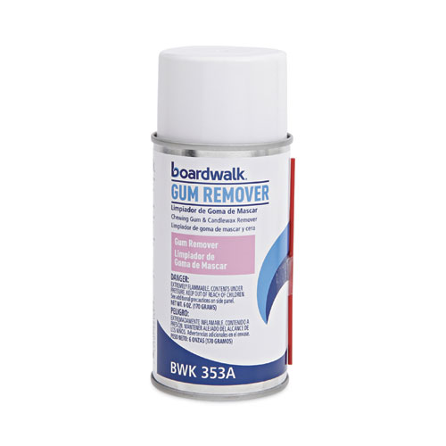 Boardwalk® Chewing Gum And Candle Wax Remover, 6 Oz Aerosol Spray, 12/Carton