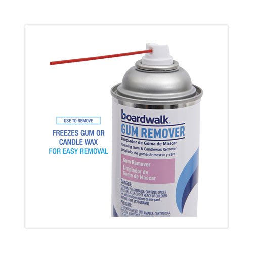 Chewing Gum and Candle Wax Remover, 6 oz Aerosol Spray, 12/Carton