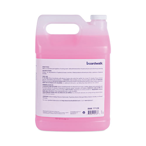 Image of Boardwalk® Industrial Strength Pot And Pan Detergent, 1 Gal Bottle, 4/Carton