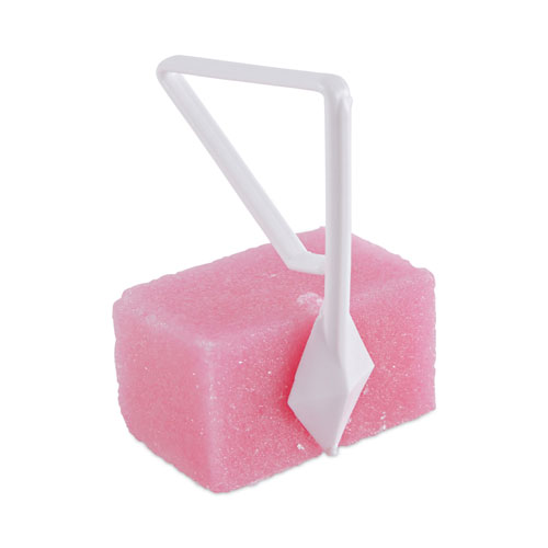 Image of Toilet Bowl Para Deodorizer Block, Cherry Scent, 4 oz, Pink, 144/Carton
