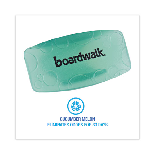 Image of Boardwalk® Bowl Clip, Cucumber Melon Scent, Green, 12/Box