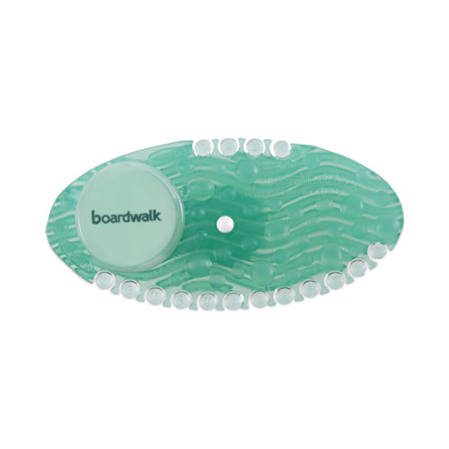 Boardwalk® Curve Air Freshener, Cucumber Melon, Green, 10/Box, 6 Boxes/Carton
