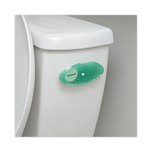 Image of Boardwalk® Curve Air Freshener, Cucumber Melon, Green, 10/Box, 6 Boxes/Carton