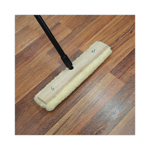 Image of Boardwalk® Mop Head, Applicator Refill Pad, Lambswool, 16-Inch, White