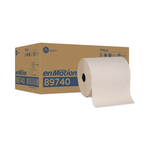 enMotion Flex Paper Towel Roll, 1-Ply, 8.2" x 550 ft, Brown, 6 Rolls/Carton