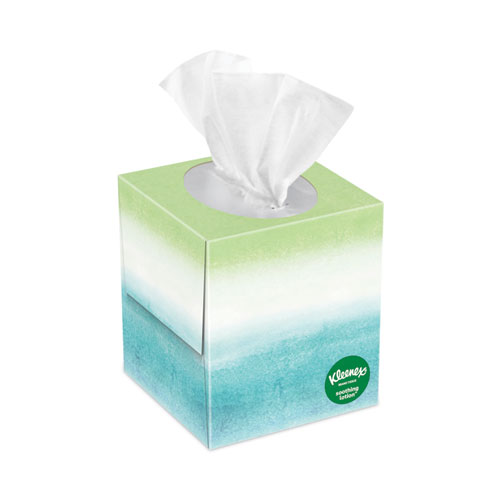 Image of Kleenex® Lotion Facial Tissue, 3-Ply, White, 60 Sheets/Box, 27 Boxes/Carton
