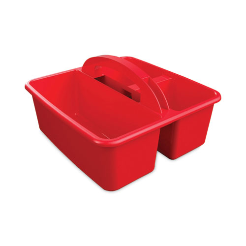 Image of Deflecto® Antimicrobial Creativity Storage Caddy, Red