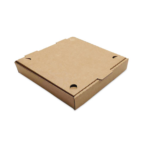 Image of Blutable Pizza Boxes, 10 X 10 X 2, Kraft, Paper, 50/Pack