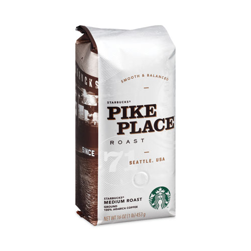 Coffee, Pike Place, 1 lb Bag, 6/Carton