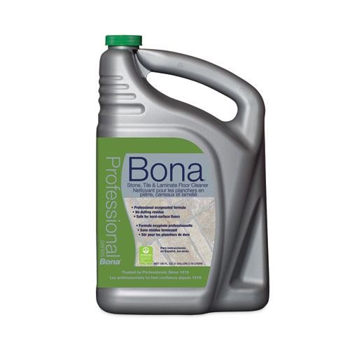 Image of Bona® Stone, Tile And Laminate Floor Cleaner, Fresh Scent, 1 Gal Refill Bottle