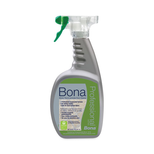 Image of Bona® Stone, Tile And Laminate Floor Cleaner, Fresh Scent, 32 Oz Spray Bottle