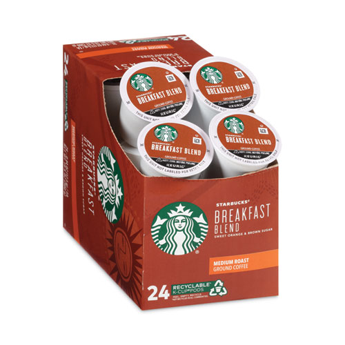 Image of Starbucks® Breakfast Blend Coffee K-Cups, 96/Carton