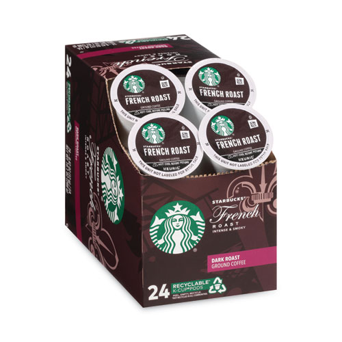 Image of Starbucks® French Roast K-Cups, 24/Box