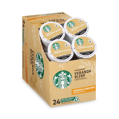 Image of Starbucks® Veranda Blend Coffee K-Cups Pack, 24/Box