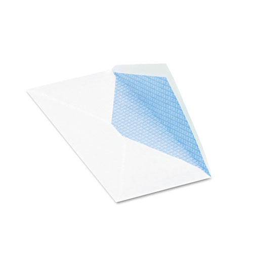 Image of Quality Park™ Security Tint Business Envelope, #10, Commercial Flap, Gummed Closure, 4.13 X 9.5, White, 500/Box
