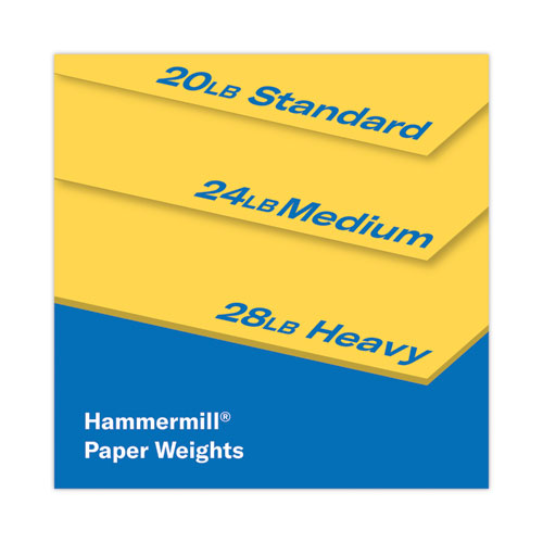 Image of Hammermill® Colors Print Paper, 20 Lb Bond Weight, 8.5 X 11, Goldenrod, 500/Ream