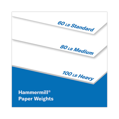 Image of Hammermill® Premium Color Copy Cover, 100 Bright, 80 Lb Cover Weight, 8.5 X 11, 250/Pack