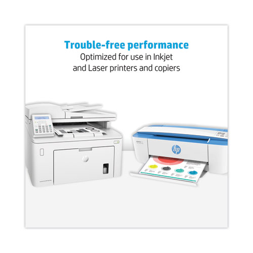 Image of Hp Papers Office20 Paper, 92 Bright, 20 Lb Bond Weight, 11 X 17, White, 500/Ream