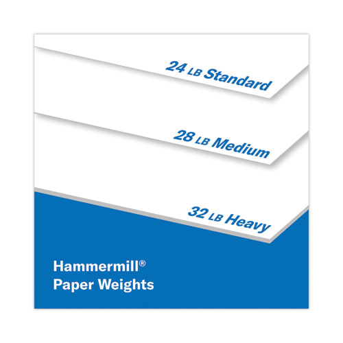 Image of Hammermill® Premium Multipurpose Print Paper, 97 Bright, 20 Lb Bond Weight, 8.5 X 11, White, 500 Sheets/Ream, 10 Reams/Carton