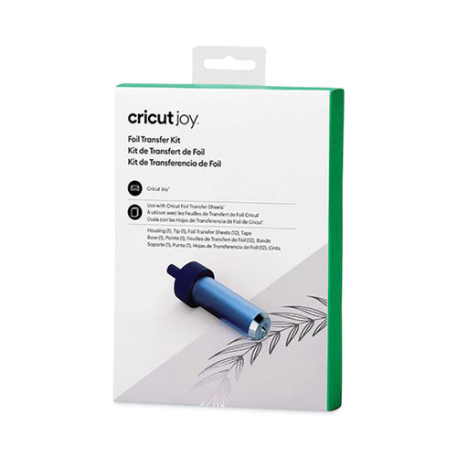 Cricut® Joy Foil Transfer Kit, Transfer Housing Tool And Tip, 4 X 6 Foil Transfer Sheets