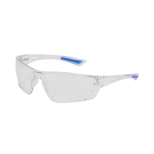 Recon Safety Glasses, Anti-Fog, Scratch-Resistant, Clear Temples, Clear Lens