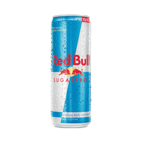 Red Bull® Sugar-Free Energy Drink, 12 oz Can, 24/Carton