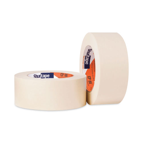 Shurtape® CP 66 Masking Tape, 1.89" x 60.1 yds, Natural, 24/Carton