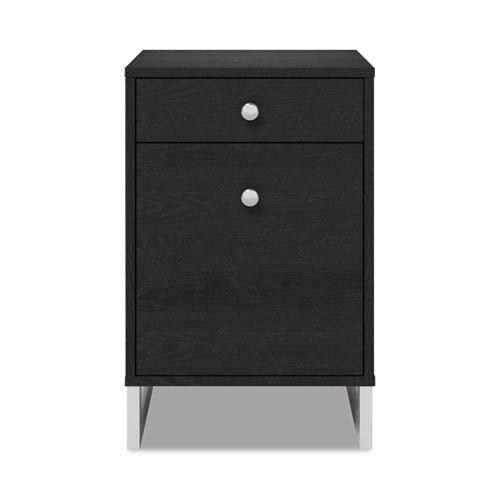 Asherton Two-Drawer Vertical File Cabinet, Box/File, Legal/Letter, Inkwood Black, 15.44 x 19 x 23.88