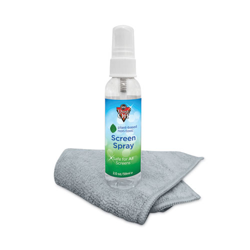 Dust-Off® Laptop Computer Cleaning Kit, 50 Ml Spray/Microfiber Cloth