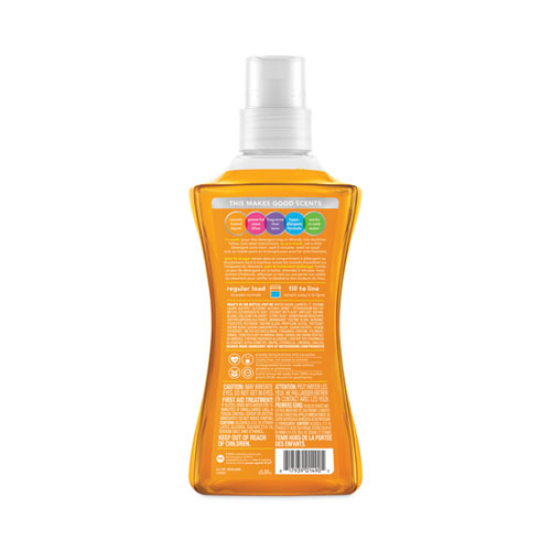 Image of Method® 4X Concentrated Laundry Detergent, Ginger Mango, 53.5 Oz Bottle, 4/Carton