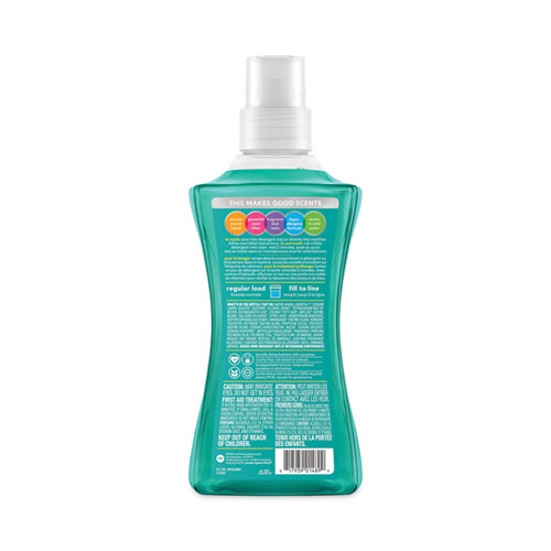 4X Concentrated Laundry Detergent, Beach Sage, 53.5 oz Bottle, 4/Carton