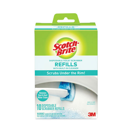 Scotch Brite Toilet Scrubber, Disposable, Fresh Clean Scent