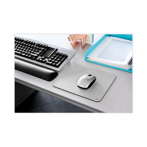 Precise Mouse Pad with Nonskid Back, 9 x 8, Bitmap Design