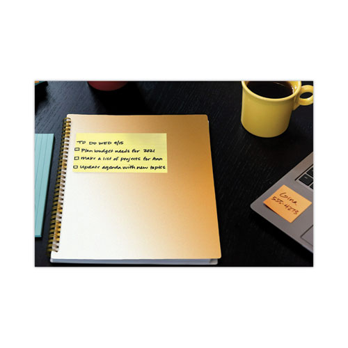 Image of Post-It® Pop-Up Notes Original Canary Yellow Pop-Up Refill, 3" X 5", Canary Yellow, 100 Sheets/Pad, 12 Pads/Pack